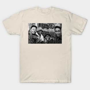 You Got The Juice Now - Black & White T-Shirt